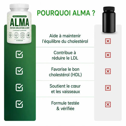 ALMA — Équilibre Cholestérol & Cœur